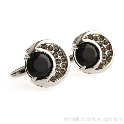 Custom High Quality Ziron Cufflinks for Mens Shirts